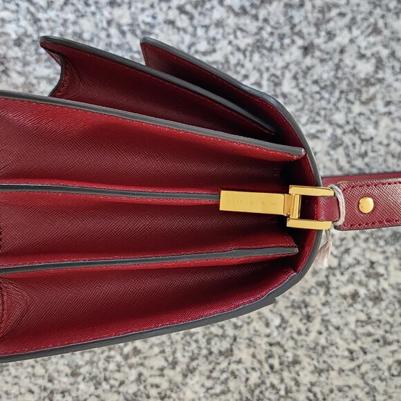 BNWT–Slightly Imperfect [👜 Marni Trunk Medium Saffiano Bag ] (#200) - Picture 8 of 12